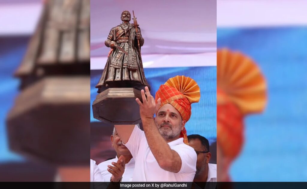 BJP Slams Rahul Gandhi Over Shivaji Maharaj Post, Congress Hits Back