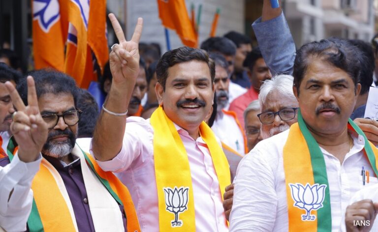 Amid Dissent In Karnataka Unit, BJP Stands By Party Chief Vijayendra
