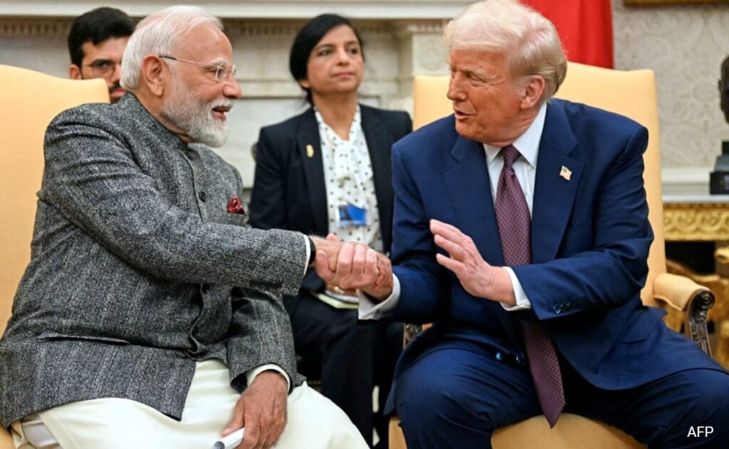 Donald Trump's Warm Gestures For PM Modi Mark Their Meeting