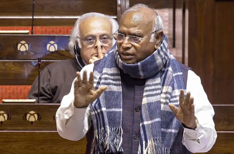 "Tera Baap...": M Kharge Loses Cool In Rajya Sabha, Thunders At BJP MP