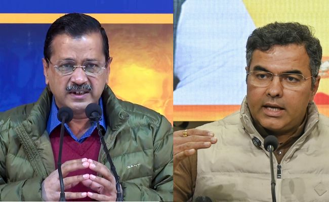 Arvind Kejriwal Trails From New Delhi Seat, BJP's Parvesh Verma In The Lead