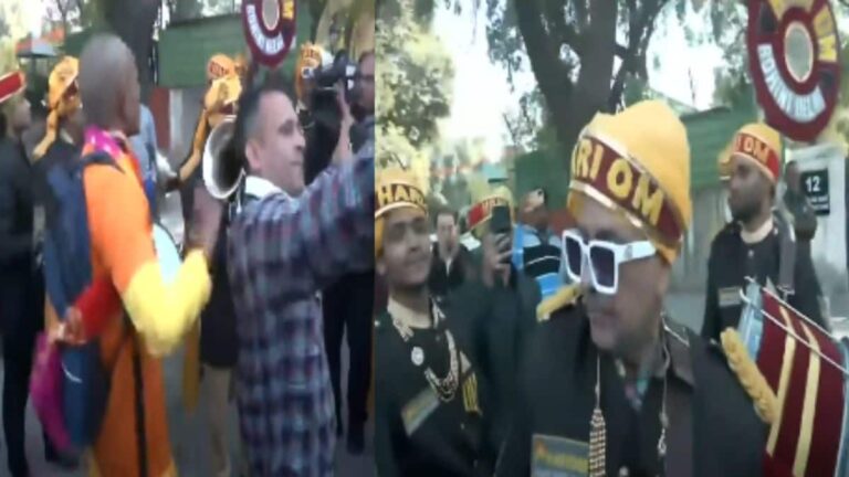 Dhols And Dance At BJP Office, Silence At AAP As Trends Show BJP Win