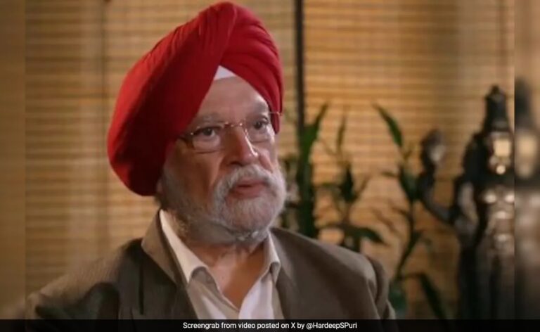 "Awe Inspiring Journey Under PM Modi": Hardeep Puri Ahead Of India Energy Week