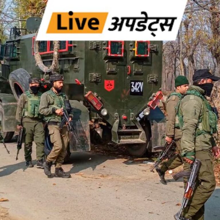 भास्कर अपडेट्स:जम्मू-कश्मीर के कुलगाम में पूर्व सैनिक उनकी पत्नी और बेटी पर फायरिंग, सुरक्षाबल आतंकियों की तलाश में जुटे