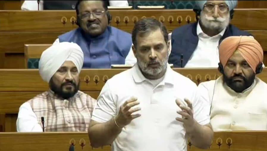 "Same Laundry List...": Rahul Gandhi In Parliament On President's Address