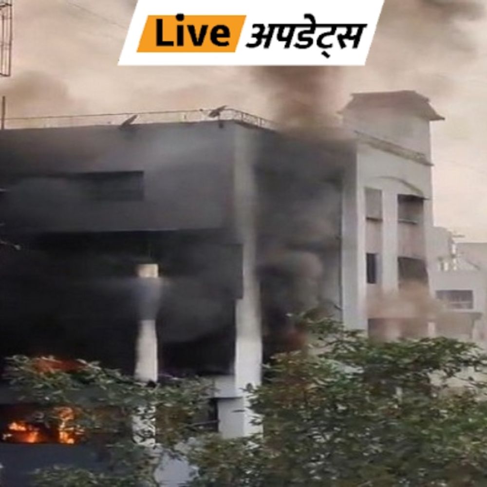 भास्कर अपडेट्स:पुणे में रिहाइशी इमारत में आग लगी; एक की मौत, एक गंभीर रूप से घायल
