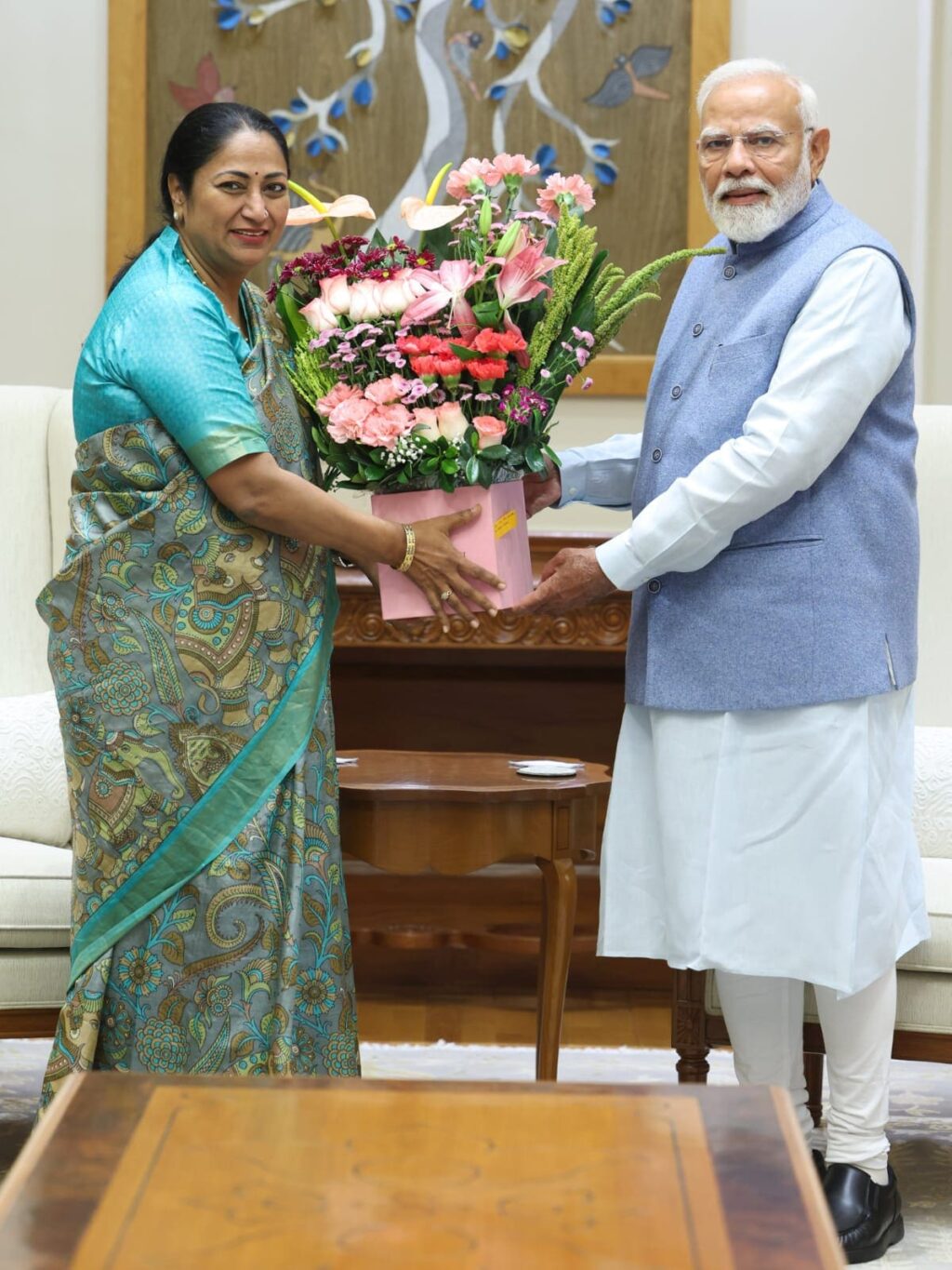 Rekha Gupta Meets PM Modi; Delhi Ministers Inspect Road Repairs, Projects