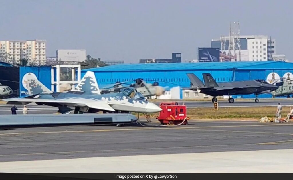 In A 1st, Russia's Su-57, US' F-35 Fighter Jets To Take Part In Aero India