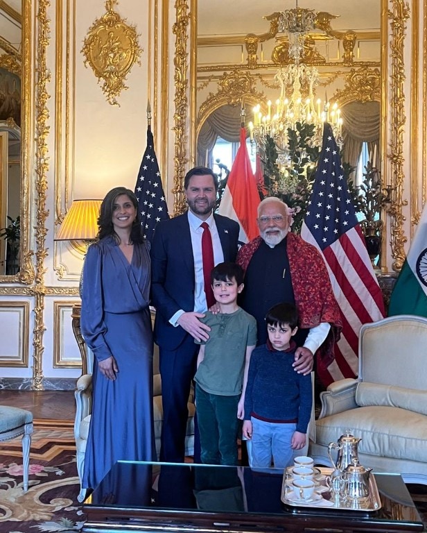Toy Train, Alphabet Set: PM Modi's Gifts For US Veep JD Vance's Children