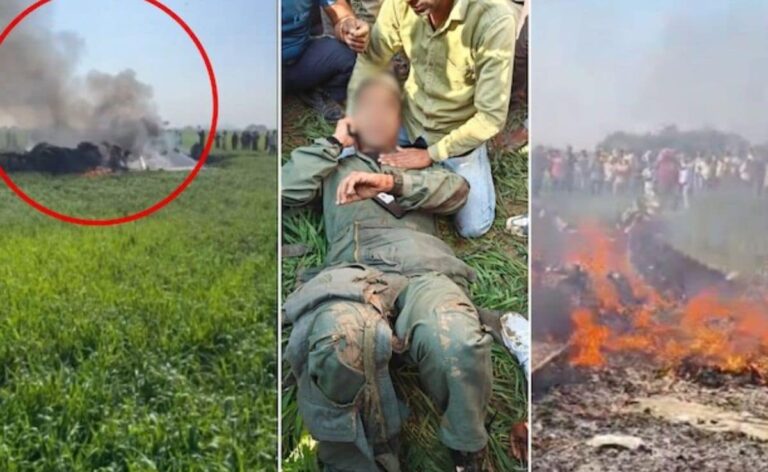 Air Force's Mirage 2000 Fighter Jet Crashes Near Shivpuri In Madhya Pradesh