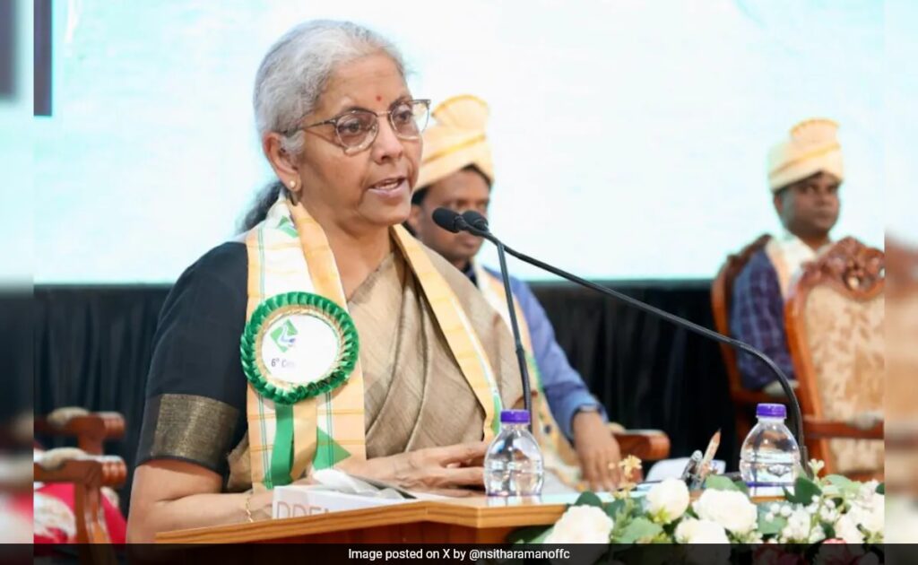 "Taking Steps Towards Making India Export-Friendly Economy": N Sitharaman