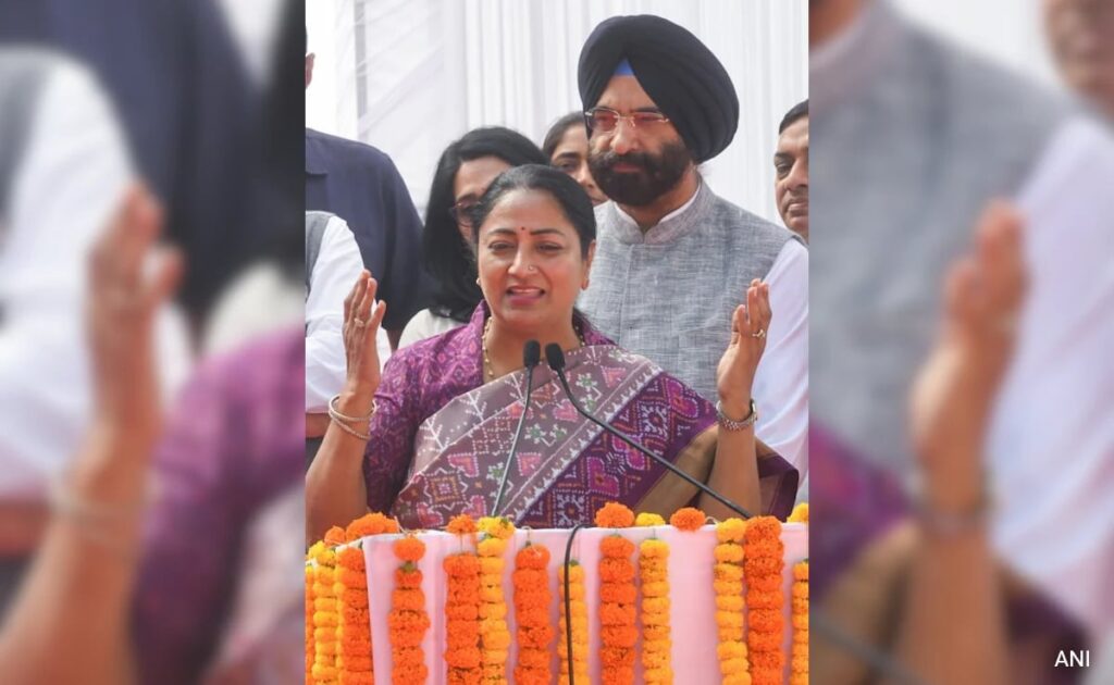 "Ram Rajya Will Be Established": Rekha Gupta Ahead Of Budget Presentation