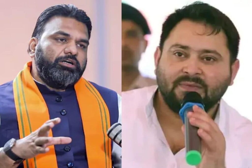 "Nowadays, A King Isn't Born From A Queen's Womb": BJP Slams Tejashwi Yadav