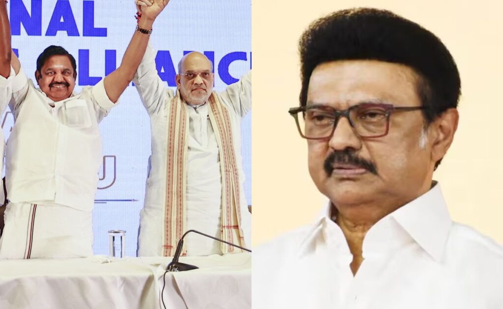 "Corrupt Alliance Of Defeat": MK Stalin Rips Into BJP-AIADMK Tie-Up
