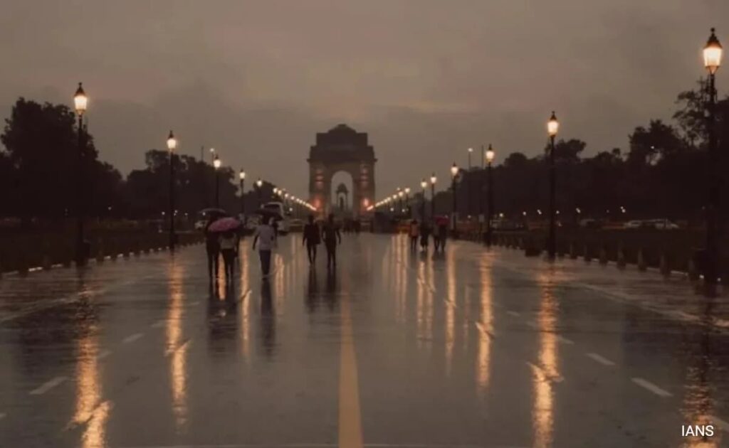 Rain Brings Relief For Delhi Amid Scorching Heat