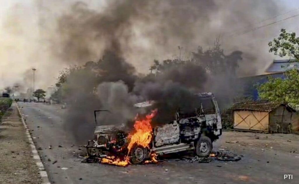 Tracks Blocked As Violence Breaks Out In Parts Of Bengal Over Waqf Act