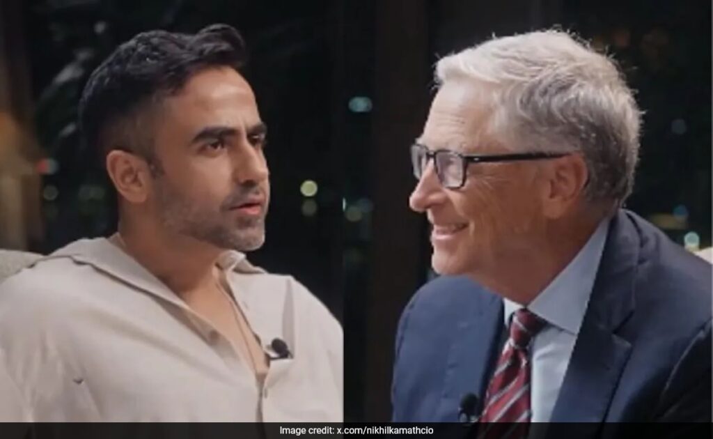 Zerodha CEO Tells Bill Gates "You're Always In Hurry". His Response