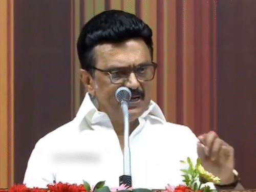 CM स्टालिन की नीट-परिसीमन पर अमित शाह को चुनौती:बोले- तमिलनाडु के लोगों को स्पष्ट जवाब दें, हम दिल्ली के आगे कभी नहीं झुकेंगे