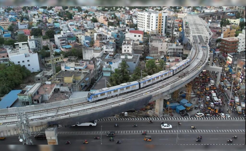 Chennai Metro Conducts Trial Of Driverless Train On 10 km Stretch
