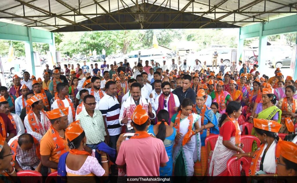 BJP, Allies Have Edge In Assam Panchayat Polls, Congress Alleges Misuse Of Power, Funds