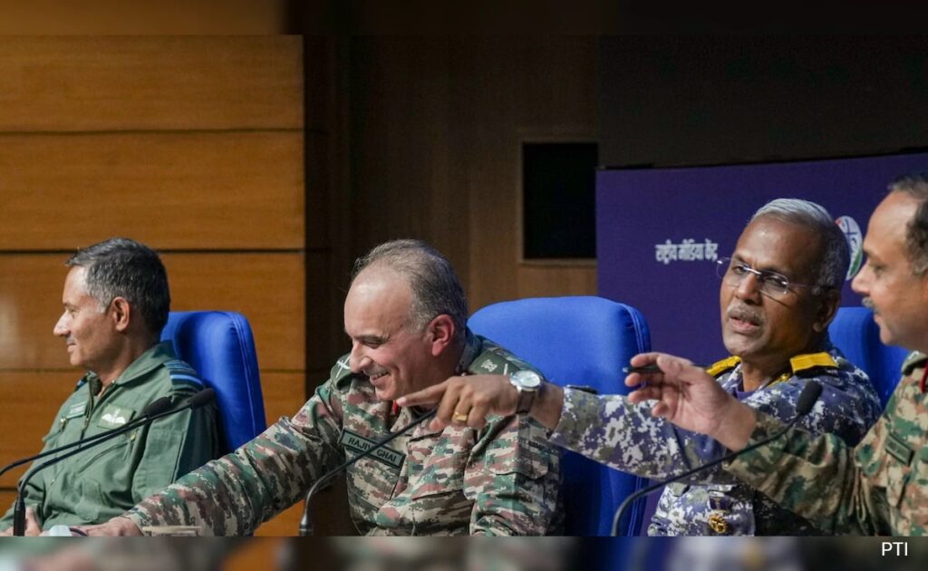 Major General's "Left Foot Forward" Quip At Key Defence Briefing On Op Sindoor