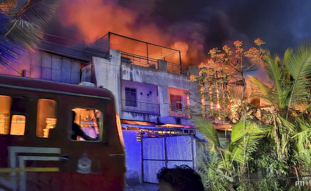 8 Killed After Short Circuit Triggers Massive Fire At Maharashtra Factory