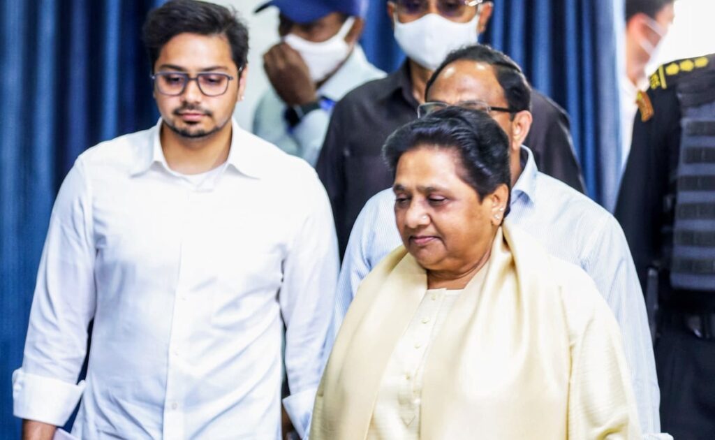 Mayawati Appoints Nephew Akash Anand BSP's Chief National Coordinator
