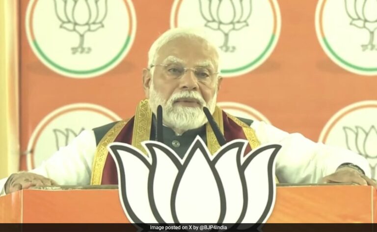 At Bengal Rally, PM Modi's 'Nirmam' Attack On Mamata Banerjee