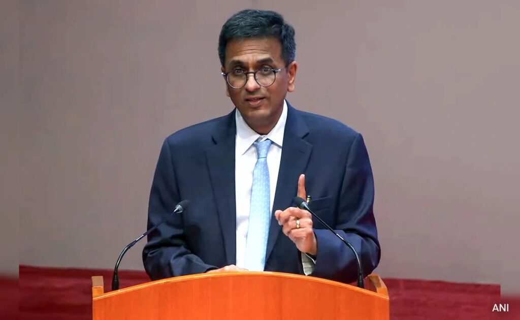 "Want Life Of...": Justice DY Chandrachud To NDTV On New Role As Professor