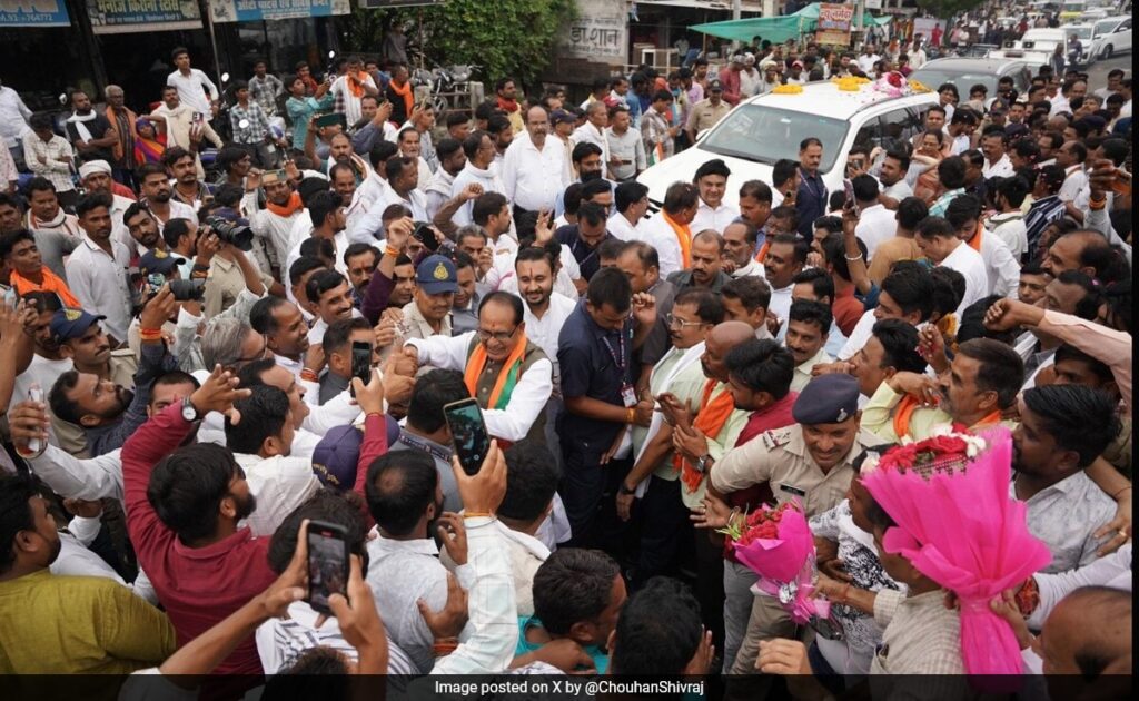 Shivraj Chouhan's Padyatra Blends Farmers, Family, And Political Future