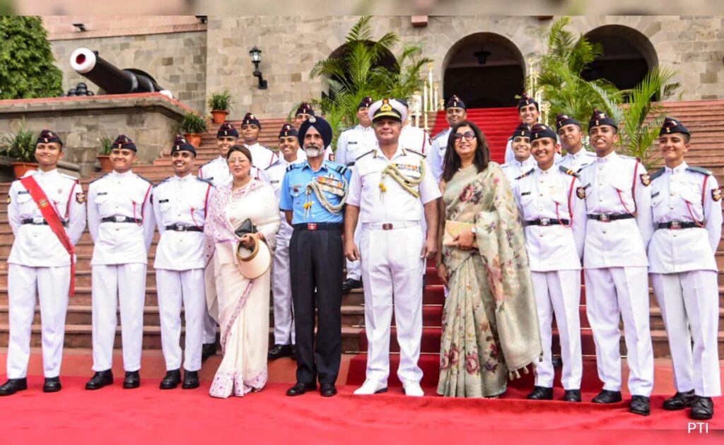 Gautam Adani Congratulates First Batch Of Women NDA Cadets