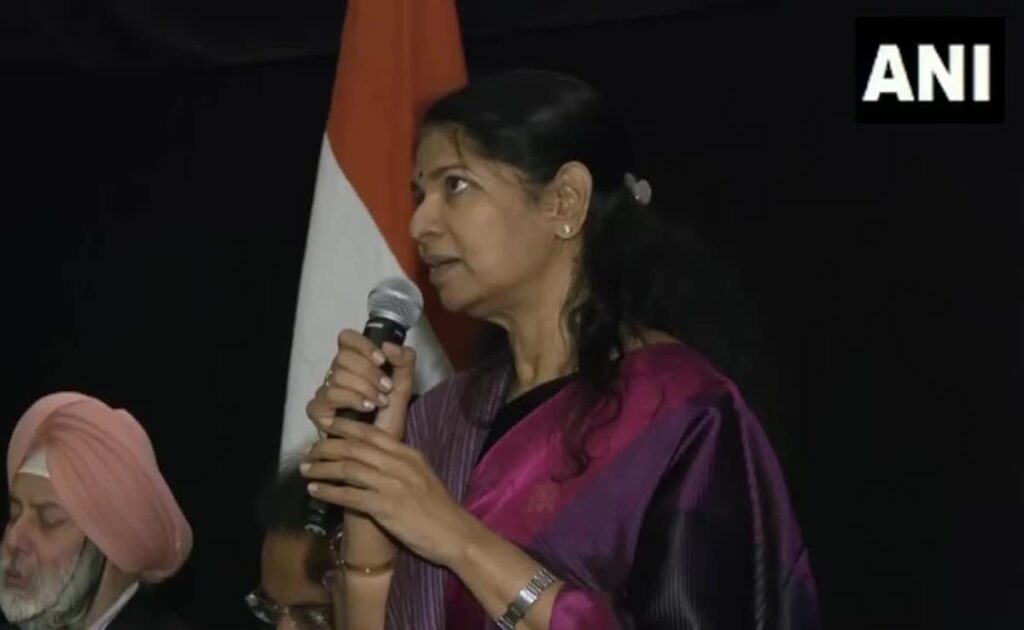 "Nothing Going To Divide Us Anymore": Kanimozhi In Latvia On India's Unity