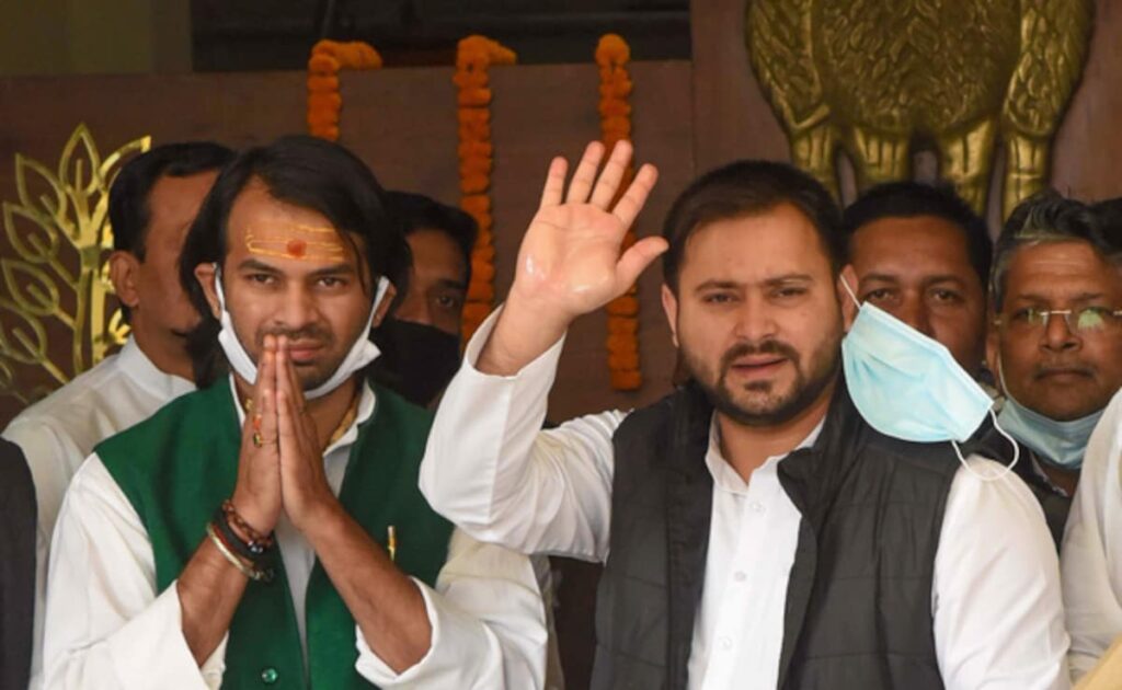 "Can't Tolerate Such Things": Tejashwi Yadav On Brother Tej Pratap's Expulsion