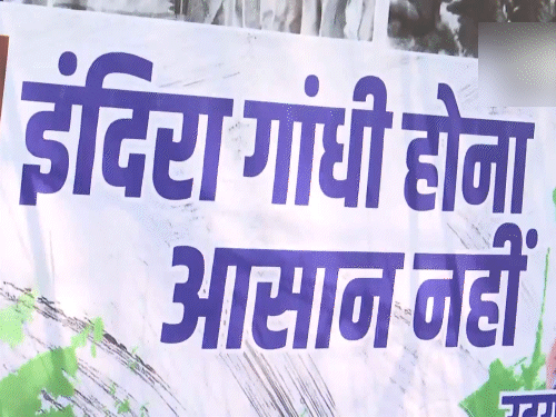 कांग्रेस का पोस्टर- इंदिरा होना आसान नहीं:राहुल बोले- सरकार संसद सत्र बुलाए, पायलट बोले- वॉशिंगटन से सीजफायर का ऐलान सवाल खड़े करता है