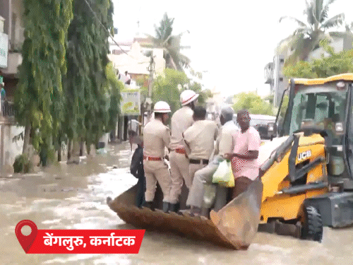 बेंगलुरु में भारी बारिश- 500 घर डूबे, 3 की मौत:महाराष्ट्र-झारखंड में बिजली गिरने से 7 मौतें; राजस्थान-दिल्ली में हीटवेव अलर्ट