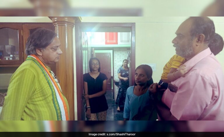 Shashi Tharoor's "Painful" Post After Meeting Families Of Accident Victims