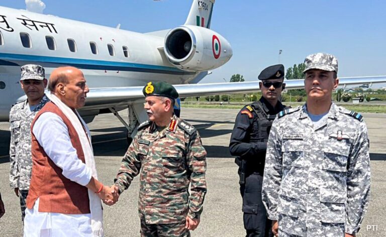 India Pakistan Ceasefire Live Updates: Defence Minister Rajnath Singh Reaches Gujarat, To Visit Bhuj Airbase
