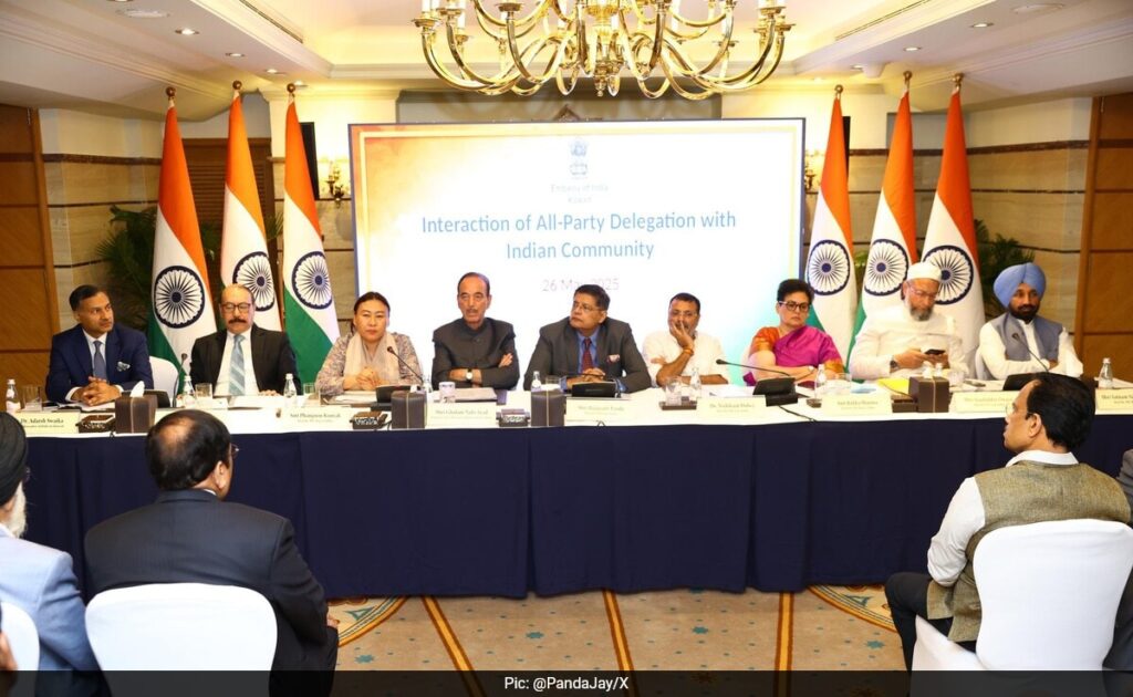 "Will No Longer Succumb To Nuclear Blackmail": BJP's Jay Panda In Kuwait