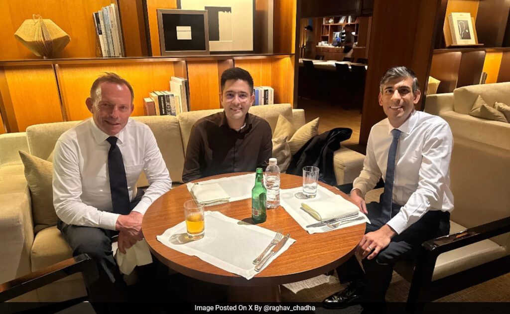 Raghav Chadha Shares "Special Moment" With 2 Former PMs At Seoul Summit