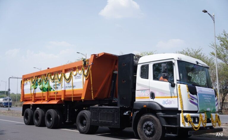 Adani Group Deploys India's 1st Hydrogen-Powered Truck For Mining Logistics