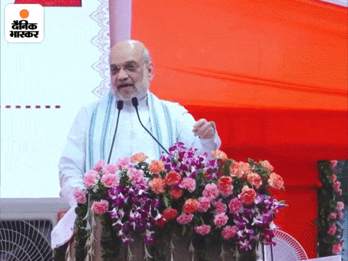 PM मोदी ने हर हमले का करारा जवाब दिया:अमित शाह बोले- हमारी सेना ने पाकिस्तान के अंदर 100 किमी तक घुसकर 100 से ज्यादा आतंकी मारे