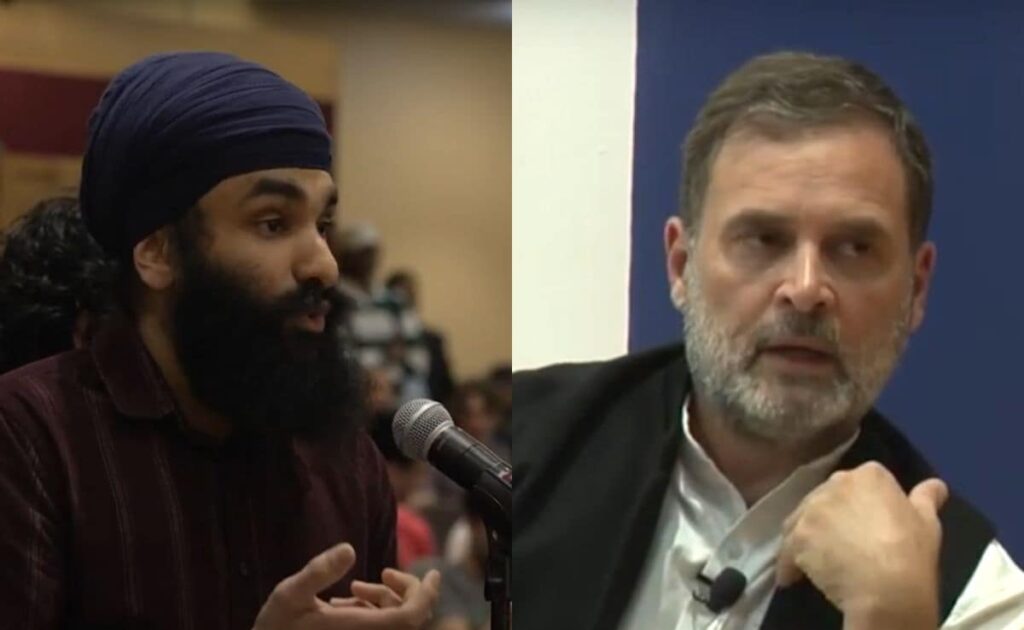 Sikh Man Questions Rahul Gandhi On Operation Blue Star, 1984. His Reply