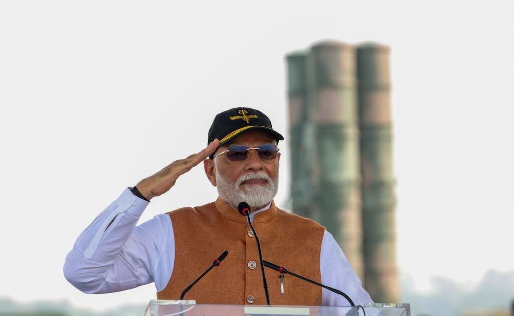 In PM's Pic In Front Of S-400 System At Adampur Base, A Message To Pakistan