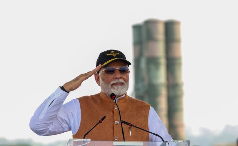 In PM's Pic In Front Of S-400 System At Adampur Base, A Message To Pakistan