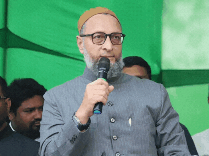 भारत की एयर स्ट्राइक से पाक एयरबेस पर बना गड्ढा:ओवैसी बोले- क्या शरीफ-मुनीर लीज वाला फाइटर प्लेन उतार पाएंगे; सोशल मीडिया पर लोग खुश
