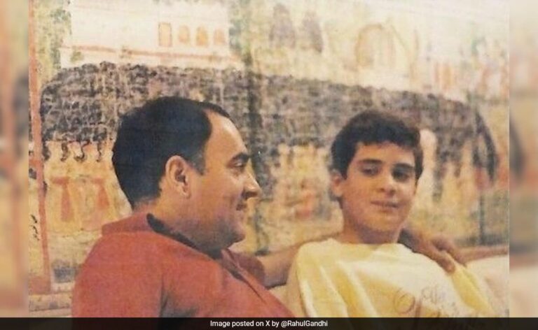 "I Will Fulfil All Your Dreams": Rahul Gandhi Pays Tribute To Rajiv Gandhi