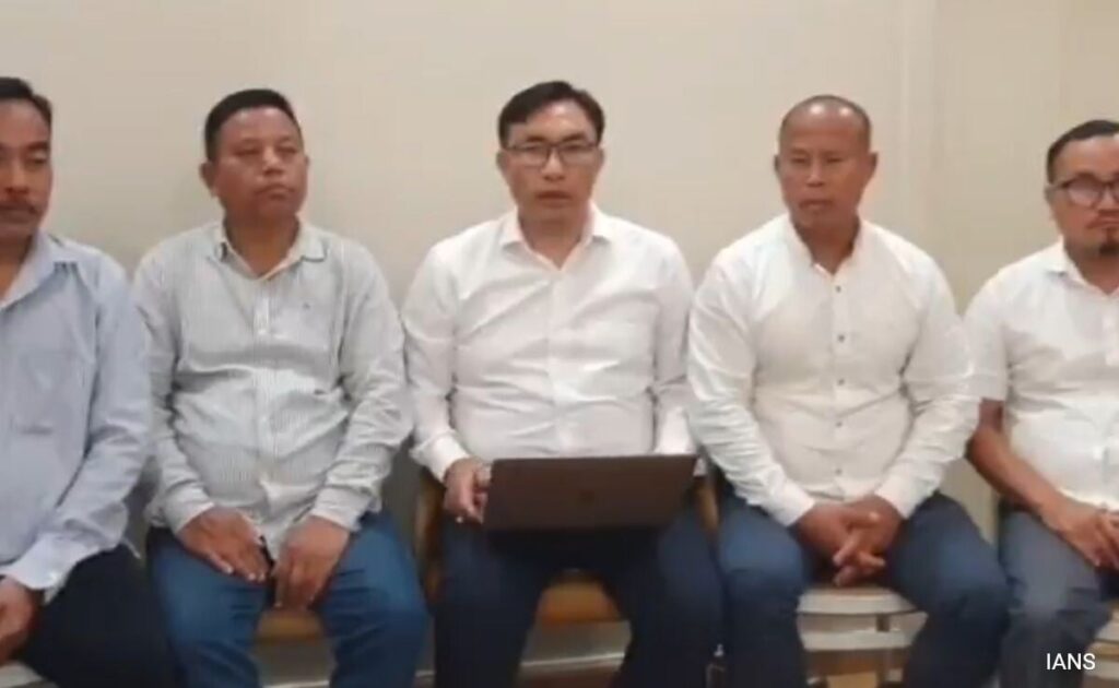 Meitei Group COCOMI Meets Home Ministry, Asks To Act Against "Anti-Peace Elements"