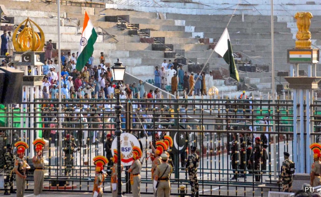 No Handshake, No Sweets: Low-Key Beating Retreat Ceremony Resumes At Attari
