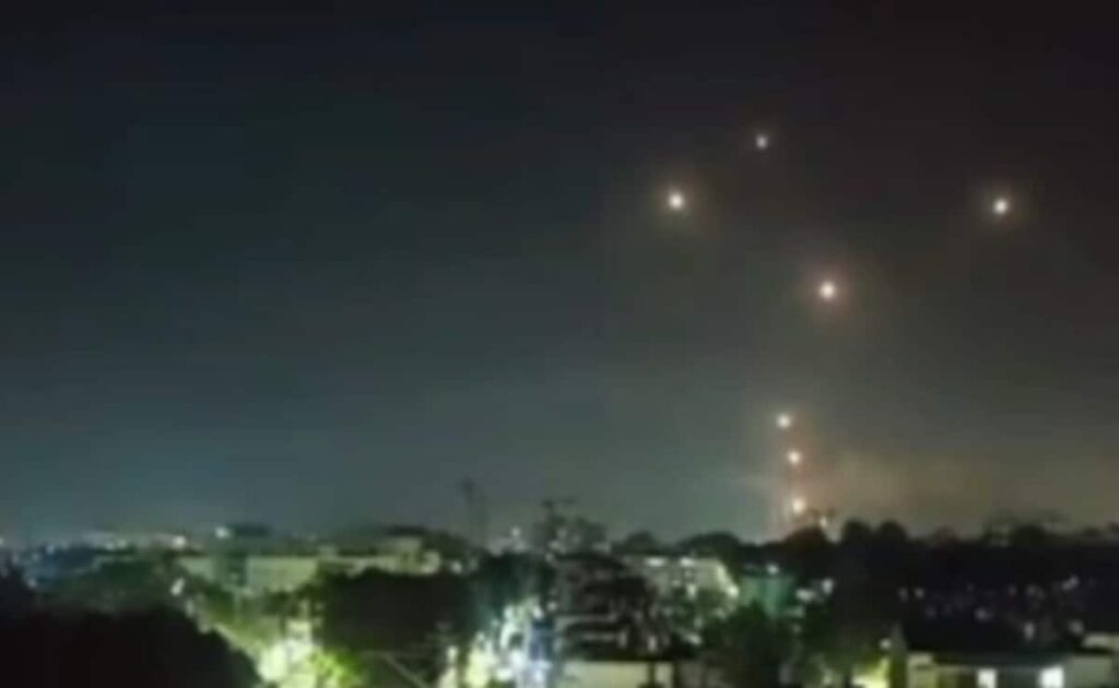 Video: Pakistan Drones Intercepted Above Jaisalmer, Sirens Go Off