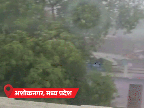 MP के 45, राजस्थान के 8 जिलों में अलर्ट:कई राज्यों में बारिश शुरू; 50km प्रति घंटे की रफ्तार से चलेंगी हवाएं, तापमान बढ़ेगा
